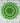 Handwoven Sisal Circle Table mat/Placemat 'Green Fringed'