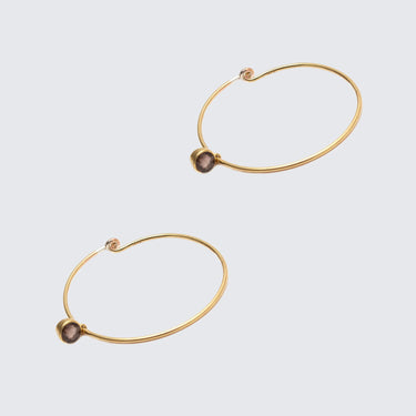 Lakshmi Hoop Earrings-Hoop Earrings-AARVEN