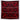Small Khotso Traditional Basotho Blanket 'Red & Black Corn Cobs'-Blanket-AARVEN