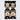 Minimalist wall art rug featuring bold geometric pattern
