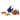 Zimbabwean Beaded Star Fish Decoration 'Orange'-Decoration-AARVEN