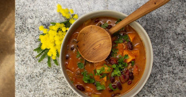 Traditional Tastes | Vegetarian Ghanaian Red Red Stew