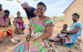 Ghanaian Woven Fans | Meet Agana and the women weavers