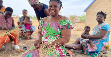 Ghanaian Woven Fans | Meet Agana and the women weavers