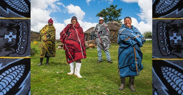 South African Basotho Khotso Blankets | Meet Aranda