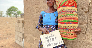 Ghanaian Woven Light Shades | Meet Agana & The Weavers