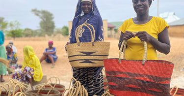 Ghanaian Woven Baskets | Meet Agana and the women weavers