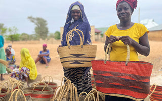 Ghanaian Woven Baskets | Meet Agana and the women weavers