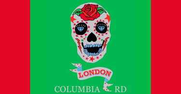 columbia road flower market day of the dead 2018