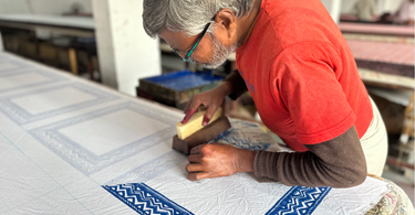 Wood Block Printing in Jaipur | Meet our Textile Artisans