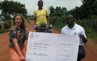artisans and adventurers charity donation to love with actions