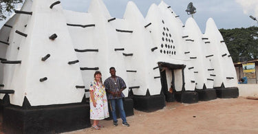 Visiting the Larabanga Mosque in Ghana
