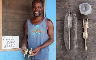 BRASS CASTING IN GHANA | MEET GEORGE KOFI