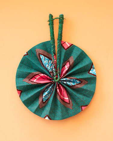 Ghanaian Fabric Fans