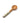 Olive Wood Small Sugar Spoon With Green Batik Handle
