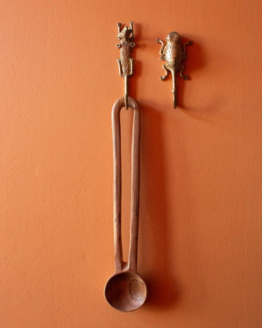 Olive Wood Contemporary Mixing Spoon