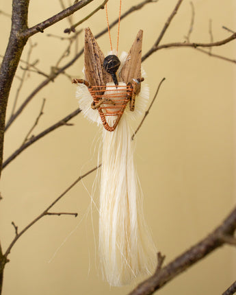 Eco-friendly angel decoration for festive and sustainable homes