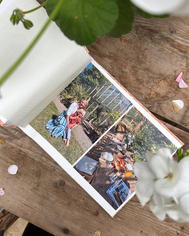 Hand Printed Hardback Photo Album 'Indian Toile'
