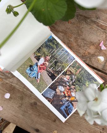 Hand Printed Hardback Photo Album 'Indian Toile'