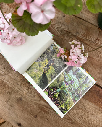 Hand Printed Hardback Photo Album 'Water Lilies'