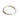 Contemporary, classic recycled aluminium bangle produced with ethical and fair-trade standards