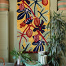 Colourful abstract wall tapestry from Kenya, AARVEN.