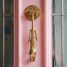 Ghanaian Ashanti Brass Door Knocker 'Leopard'-Knocker-AARVEN