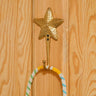 Ghanaian Ashanti Brass Hook 'Starfish'-Hook-AARVEN