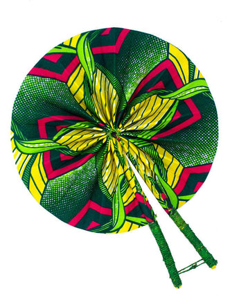 Ghanaian Fabric Fan Tamale-Fabric Fan-AARVEN