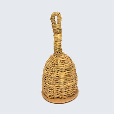 Ghanaian Hand Woven Musical Shakers 'Natural'-Musical Shaker-AARVEN