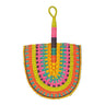 Ghanaian Woven Grass Fan 'Fruit Salad'-Fan-AARVEN