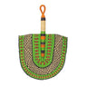 Ghanaian Woven Grass Fan 'Parakeet'-Fan-AARVEN