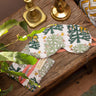 Indian Block Printed Cotton Eye Mask 'Monkey Puzzle'-Eye Mask-AARVEN