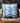 Indian Indigo Block Printed 45cm x 45cm Cushion Covers 'Tiger Stripes'-Cushion Cover-AARVEN