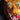Indian Paper Maché Tiger Mask 'Orange'-Mask-AARVEN