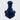 Indian Recycled Paper Decoration 'Large Navy Bauble'-Decoration-AARVEN