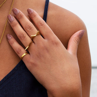 Kenyan Equator Brass Ring-Ring-AARVEN