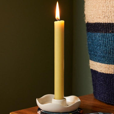 Kenyan Soapstone Candle Holder 'Natural'-Candle Holder-AARVEN