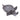 Kenyan Soapstone Elephant Dish 'Smokey Grey'-Bowl-AARVEN