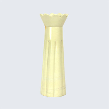 Kenyan Soapstone Hand Carved Large Vase 'Daisy'-Vase-AARVEN