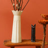 Kenyan Soapstone Hand Carved Large Vase 'Daisy'-Vase-AARVEN