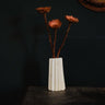 Kenyan Soapstone Hand Carved Small Vase 'Star'-Vase-AARVEN