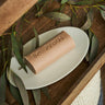 Kenyan Soapstone Oval Plate 'Natural'-Plate-AARVEN