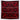 Khotso Traditional Basotho Large Blanket 'Red & Black Corn Cobs'-Blanket-AARVEN