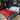 Khotso Traditional Basotho Large Blanket 'Red & Black Corn Cobs'-Blanket-AARVEN