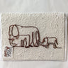 KICK Recycled Wire Card ‘Elephants’-Greeting Card-AARVEN