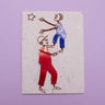 KICK Recycled Wire Card 'Reach for the Stars'-Greeting Card-AARVEN