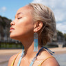 Ocean Collection Aurelia Beaded Earrings-Earrings-AARVEN