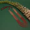 Ocean Collection Coral Beaded Necklace-Necklace-AARVEN
