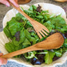 Olive Wood Bee Salad Servers-Salad Servers-AARVEN